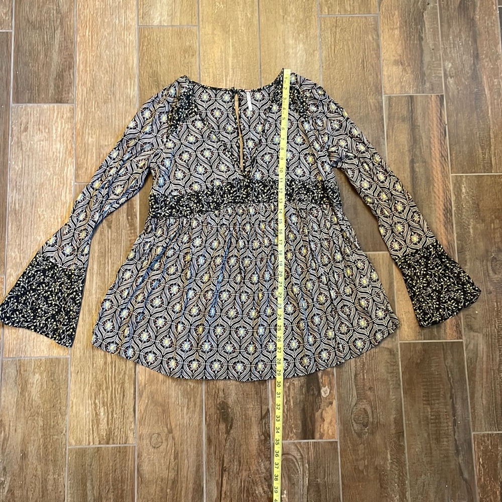 Free People Long Sleeve Blouse Small